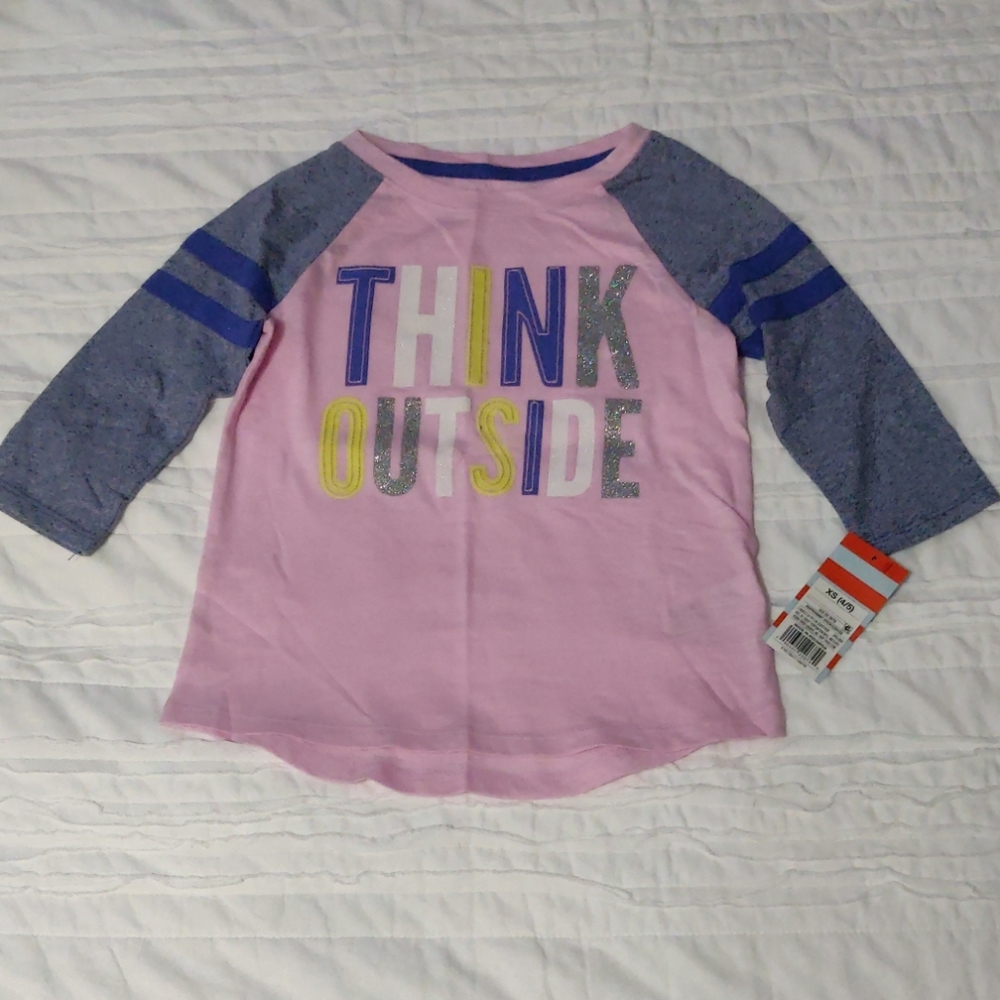 Think Outside kid's shirt